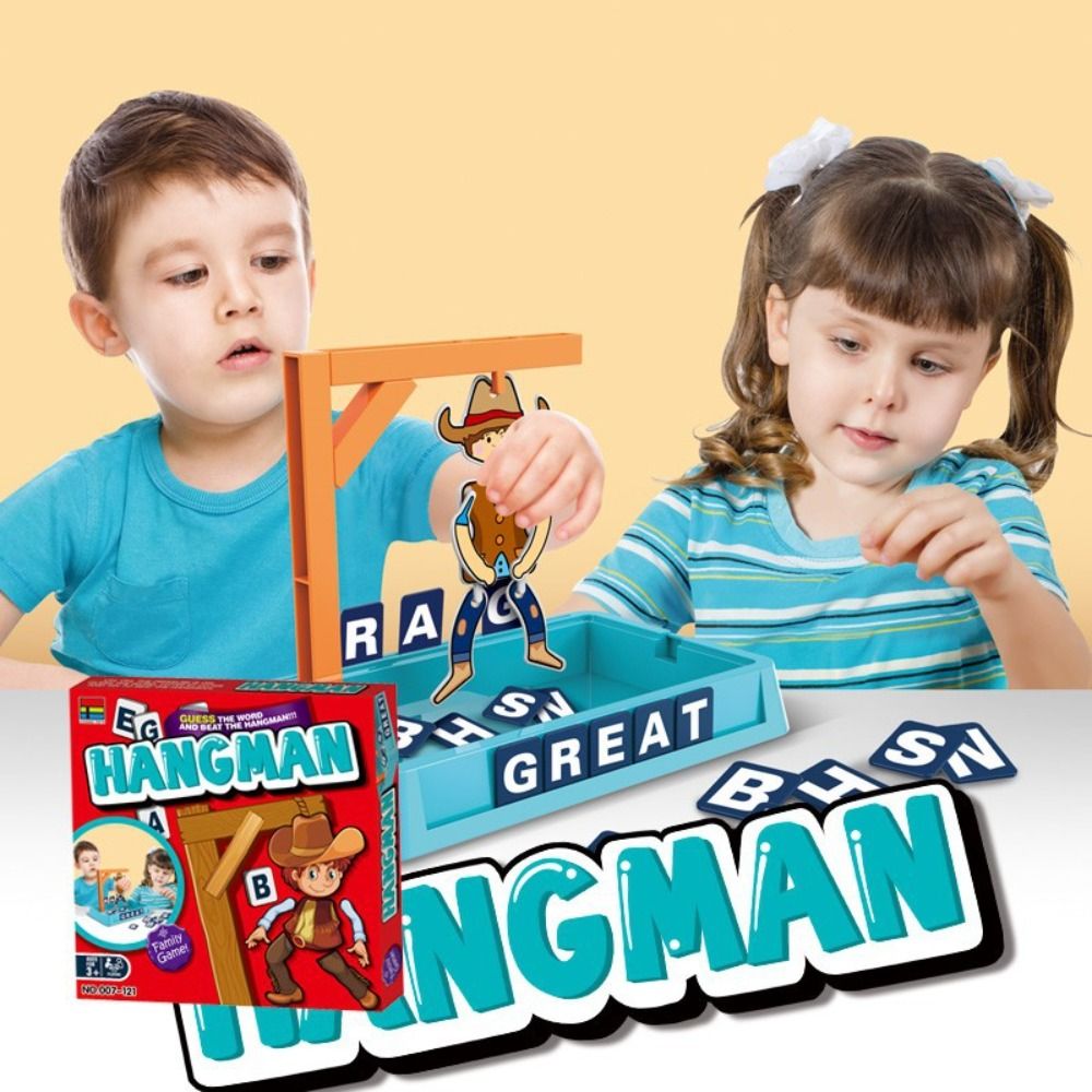 Board Game For 5 Players - ألعاب لوحية Hangman المغناطيسية متعددة اللاعبين،