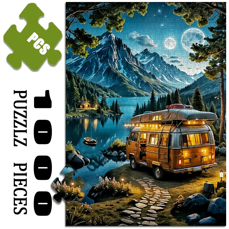Jigsaw Puzzle Adult - 1000 قطعة من أحجية الصور المقطوعة