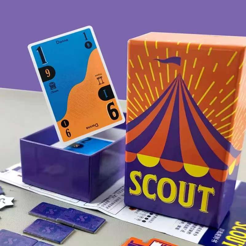 Board Game Template - لعبة بطاقة الكشفية لعبة لوحة الكشفية