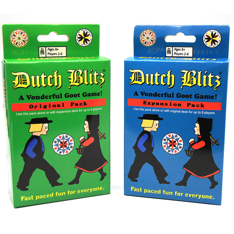 Board Game Simple - لعبة بطاقات Dutch Blitz الأصلية السريعة