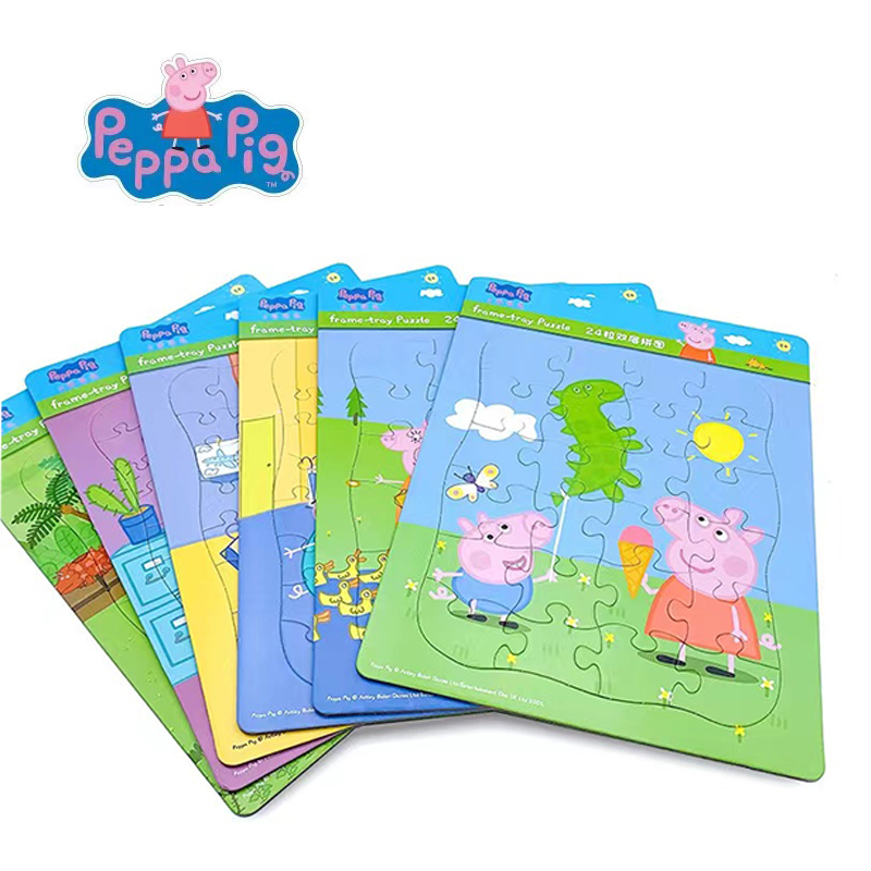 Jigsaw Puzzle Adult - شخصيات Peppa Pig ألغاز الصور المقطوعة