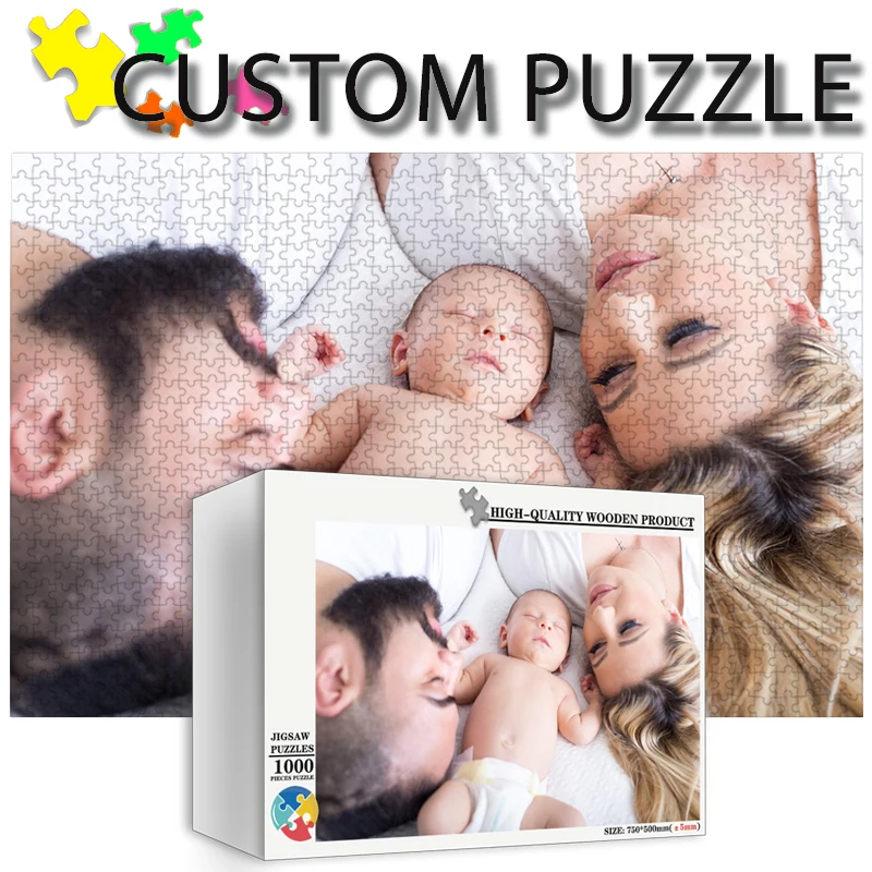 Jigsaw Puzzle Adult - صور مخصصة بازل قطع خشبية شخصية