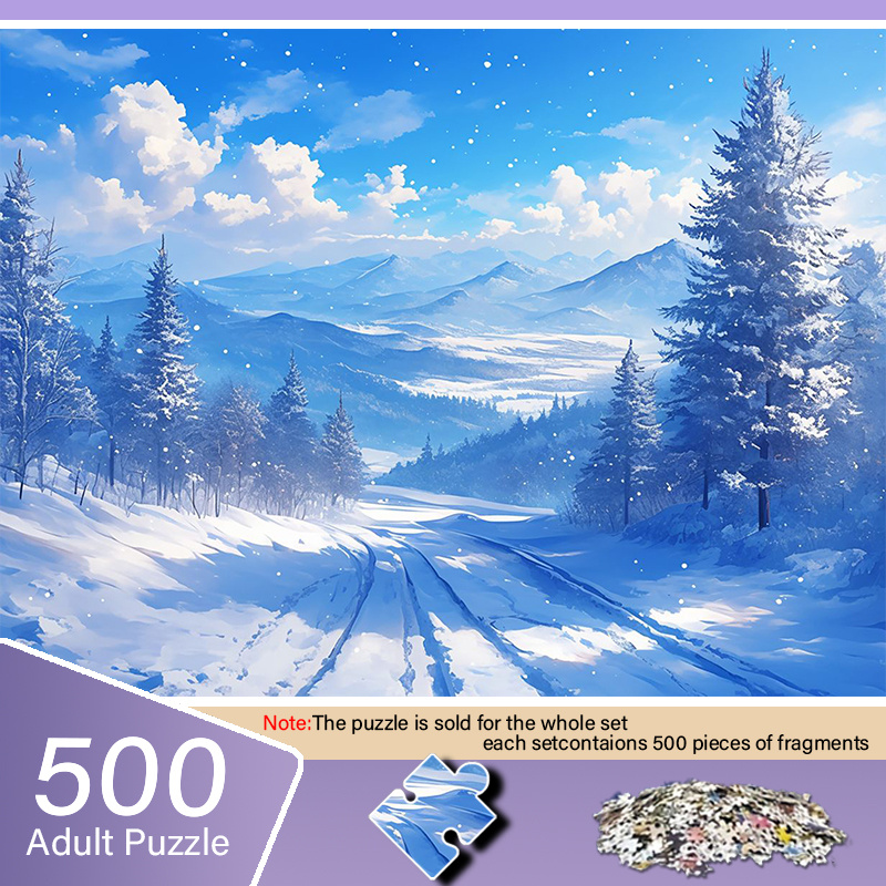 Jigsaw Puzzle Adult - صندوق ألغاز صور مقطوعة صغيرة للكبار