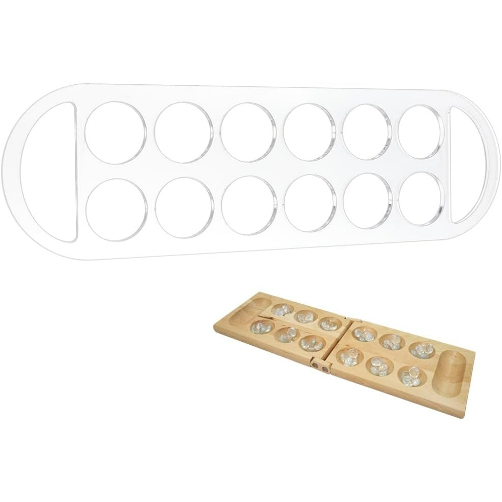Board Game Template - 12 جيوب لوحة مانكالا مقاس 15.7
