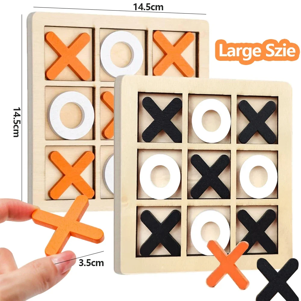 لعبة خشبية XO Tic Tac Toe، لوح - مراجعة Board Game Recommendation وسعره
