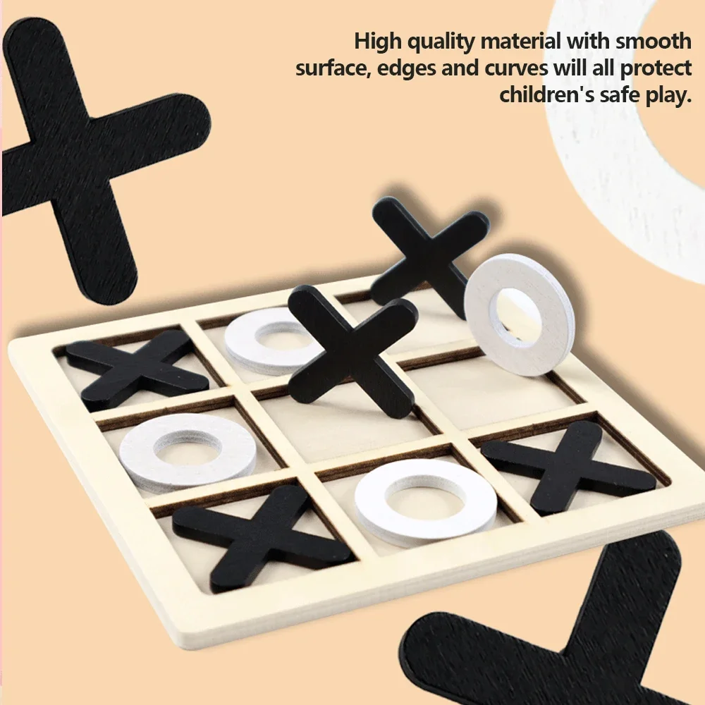 لعبة خشبية XO Tic Tac Toe، لوح - مراجعة Board Game Recommendation وسعره