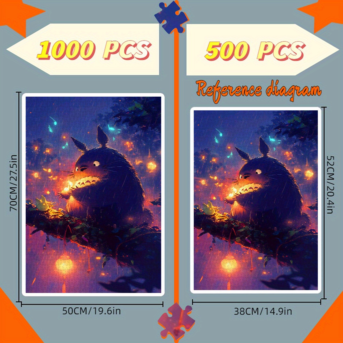 500 قطعة أو 1000 قطعة من أحجية - مراجعة Jigsaw Puzzle Adult وسعره