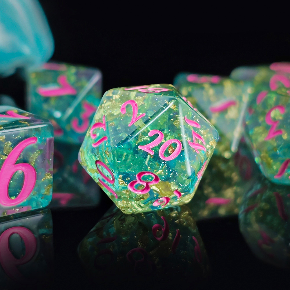 7 قطعة/المجموعة الساطع احباط د - مراجعة Board Game Dungeons And Dragons وسعره
