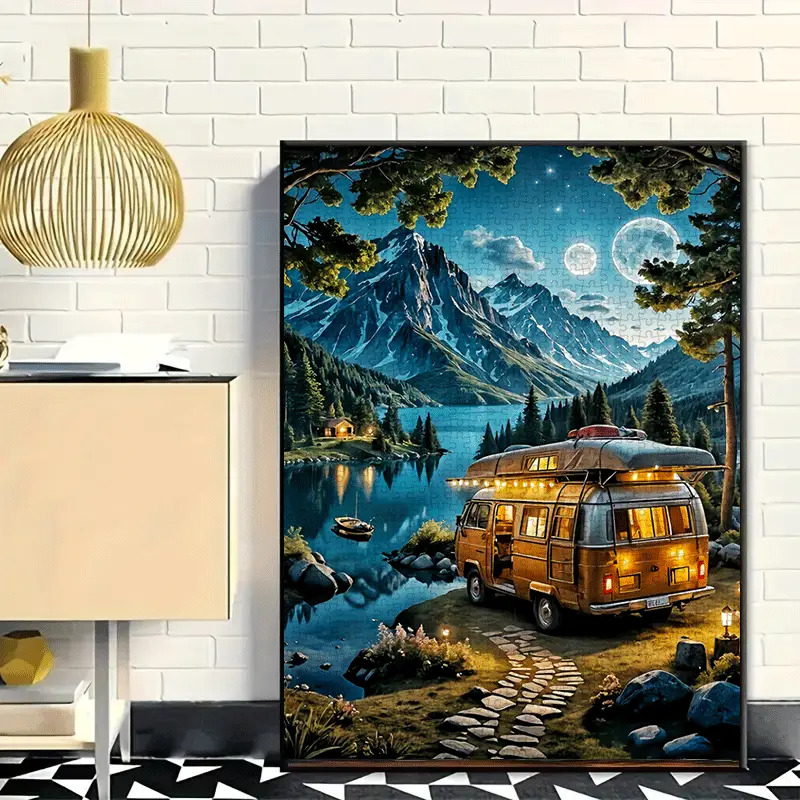 1000 قطعة من أحجية الصور المقط - مراجعة Jigsaw Puzzle Adult وسعره