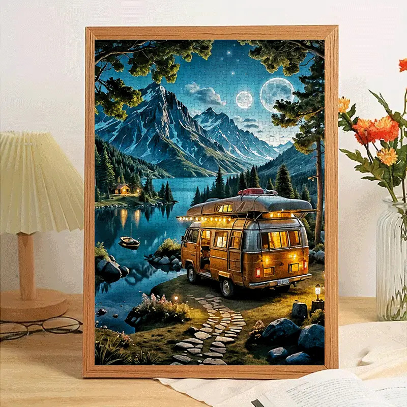 1000 قطعة من أحجية الصور المقط - مراجعة Jigsaw Puzzle Adult وسعره