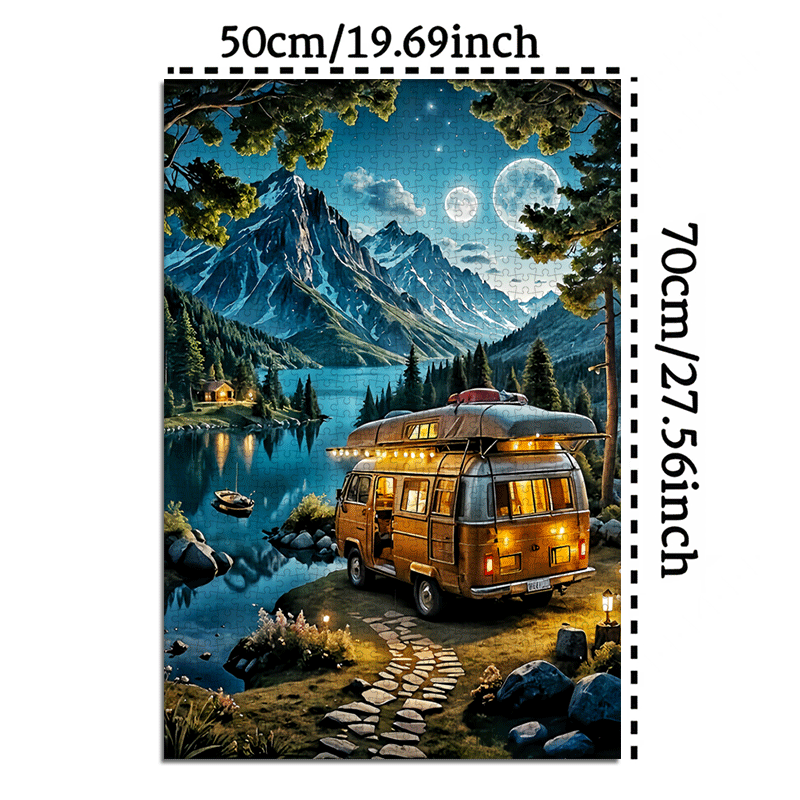 1000 قطعة من أحجية الصور المقط - مراجعة Jigsaw Puzzle Adult وسعره