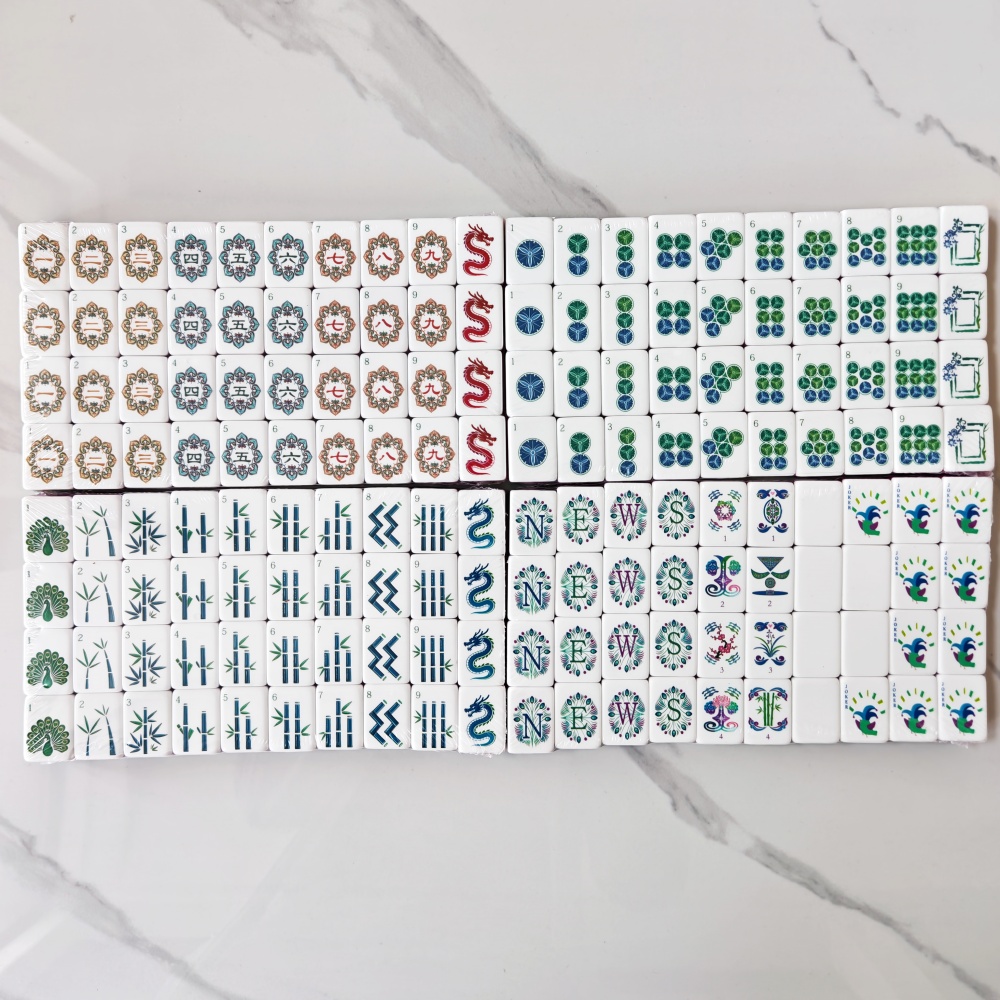 مجموعة ماهجونغ أمريكية فاخرة م - مراجعة Board Game Mahjong وسعره