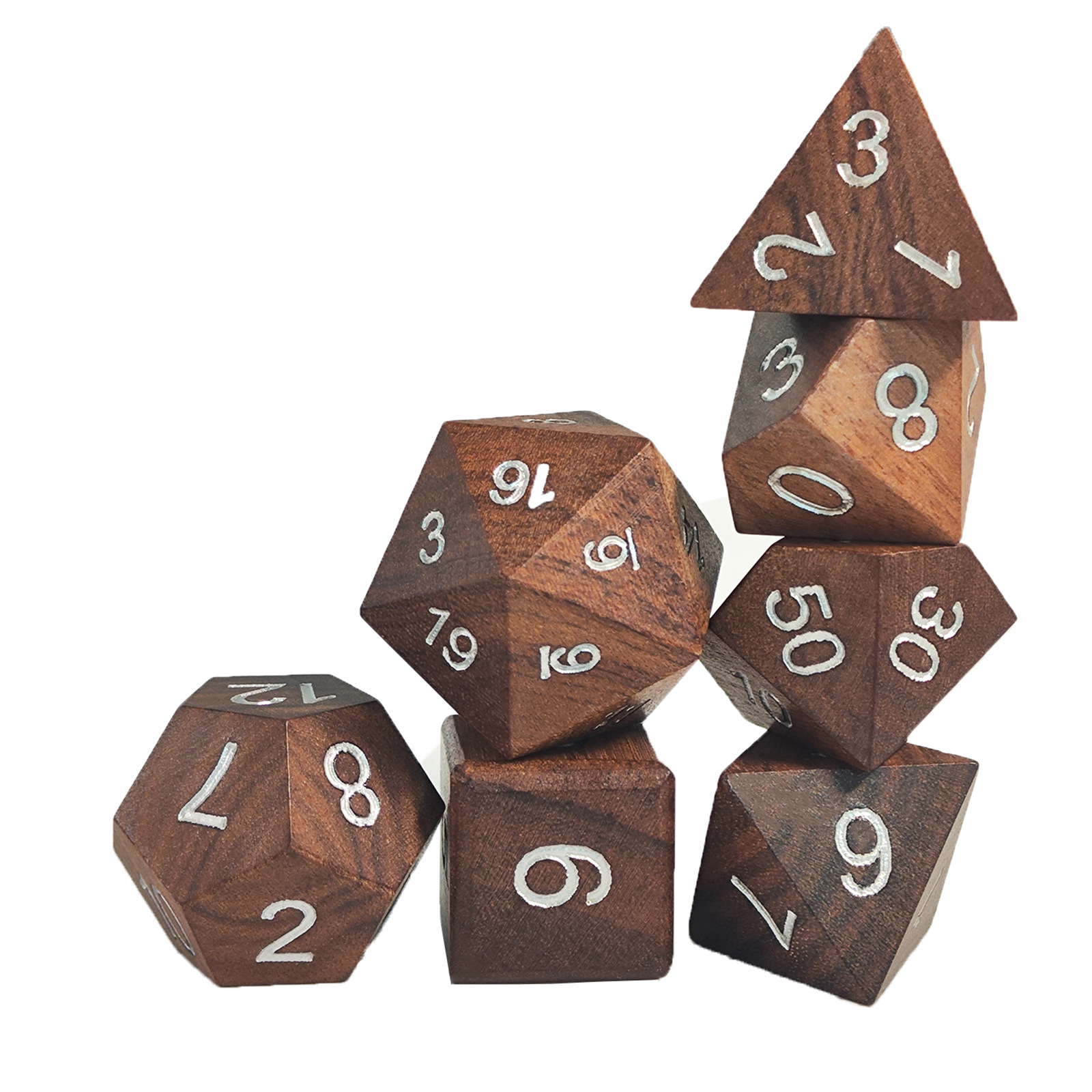 مجموعة نرد خشبية لألعاب DND RP - مراجعة Board Game Dungeons And Dragons وسعره