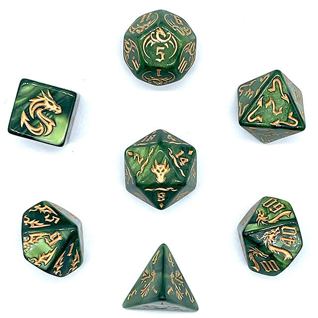 مجموعة من 7 قطع من مكعبات الأك - مراجعة Board Game Arena وسعره