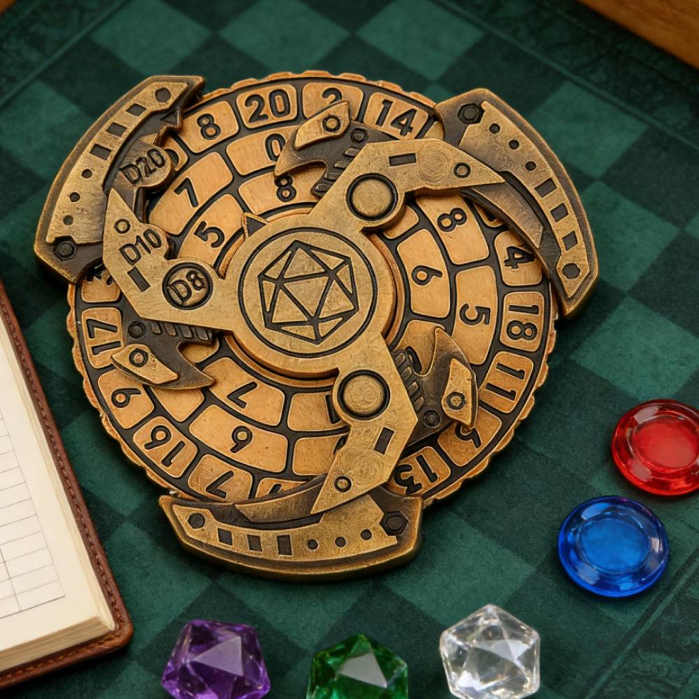 مجموعة نرد جيروسكوبية للعبة دا - مراجعة Board Game Dungeons And Dragons وسعره