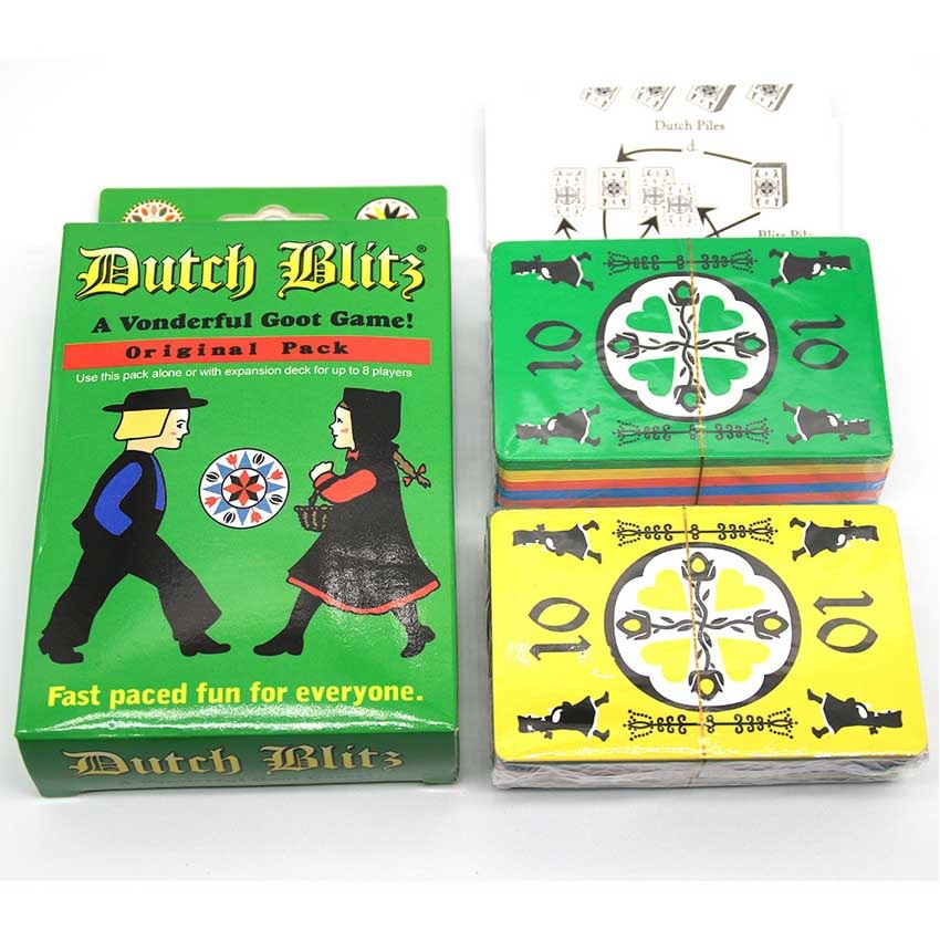 لعبة بطاقات Dutch Blitz الأصلي - مراجعة Board Game Simple وسعره