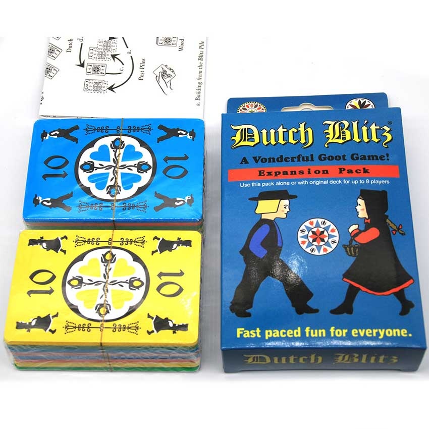 لعبة بطاقات Dutch Blitz الأصلي - مراجعة Board Game Simple وسعره