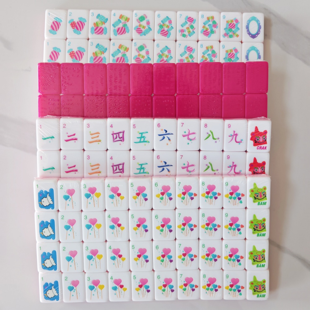 مجموعة ماجونغ أمريكية مخصصة با - مراجعة Board Game Mahjong وسعره