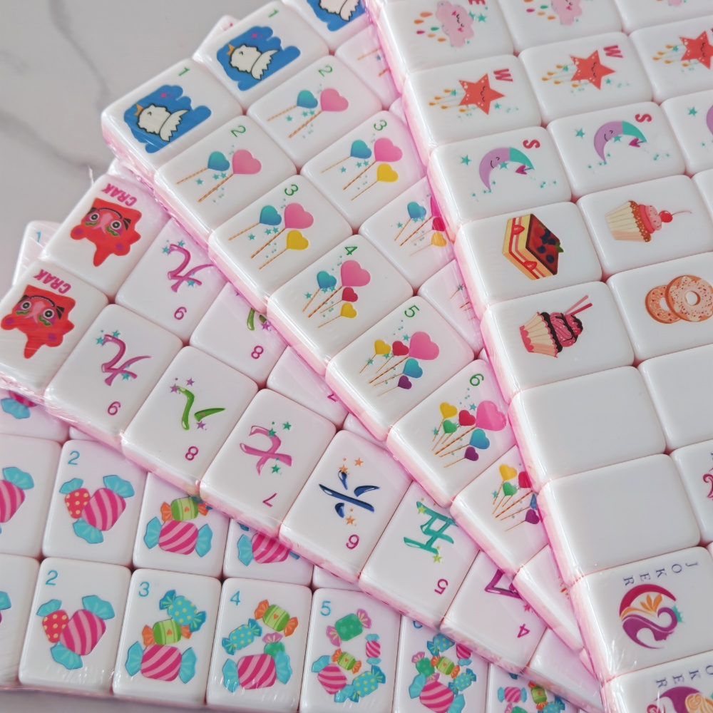 مجموعة ماجونغ أمريكية مخصصة با - مراجعة Board Game Mahjong وسعره