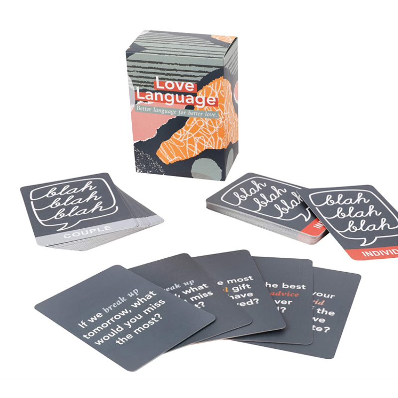 لعبة بطاقة لغة الحب، لعبة لوحي - مراجعة Board Game Question وسعره