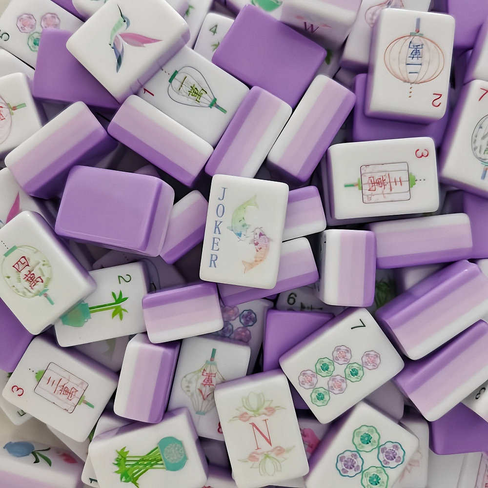 مجموعة لعبة الماهجونغ الأمريكي - مراجعة Board Game Mahjong وسعره