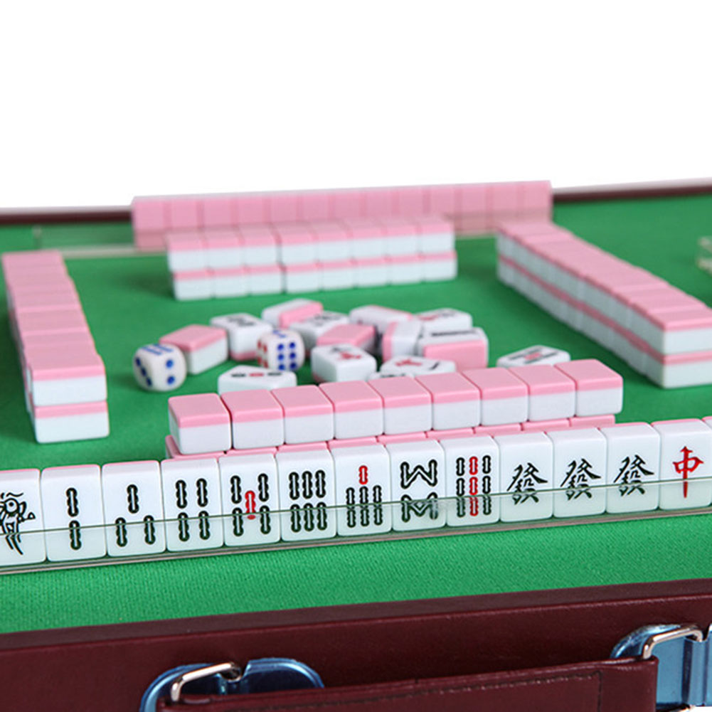 مجموعة ما جونغ صغيرة محمولة لل - مراجعة Board Game Mahjong وسعره