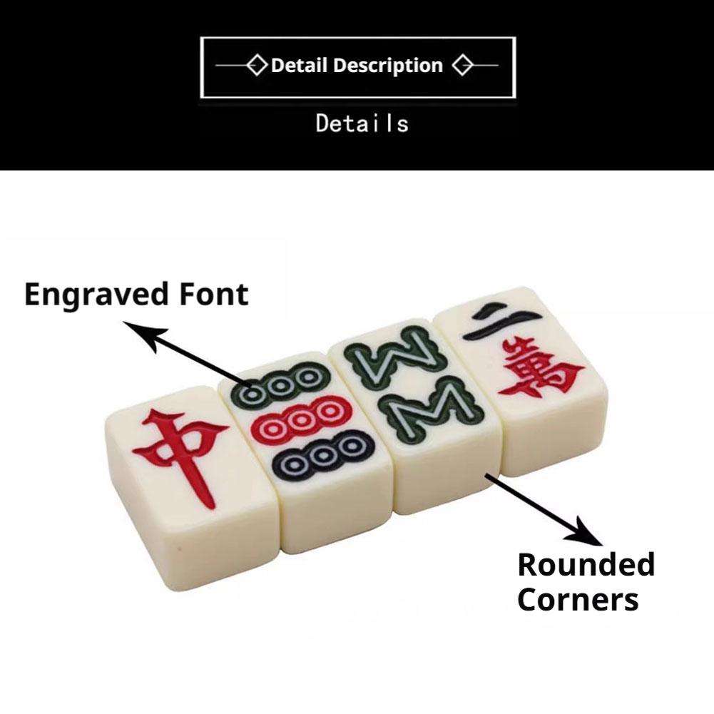 قطع ماهجونغ صغيرة، ماهجونغ صين - مراجعة Board Game Mahjong وسعره