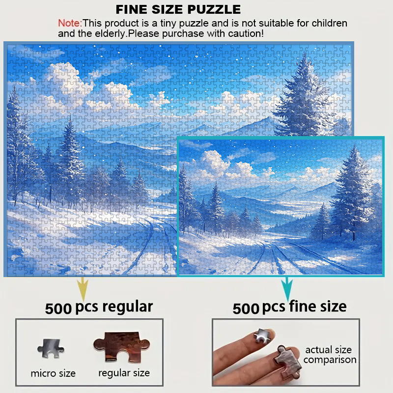 صندوق ألغاز صور مقطوعة صغيرة ل - مراجعة Jigsaw Puzzle Adult وسعره