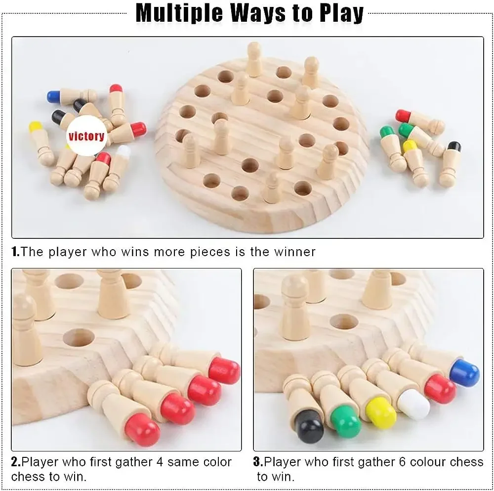 لعبة خشبية تعليمية للذاكرة وال - مراجعة Board Game Word وسعره