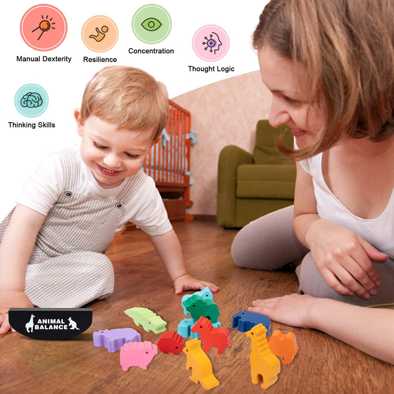 جديد الأطفال مونتيسوري خشبية ا - مراجعة Board Game Recommendation وسعره
