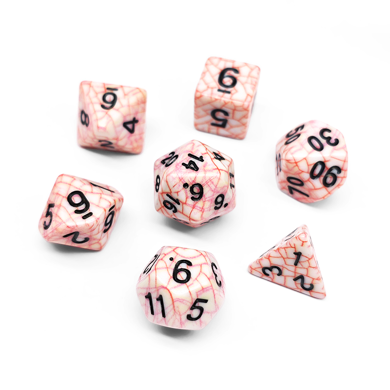 مجموعة من 7 قطع من النرد الأكر - مراجعة Board Game Dungeons And Dragons وسعره