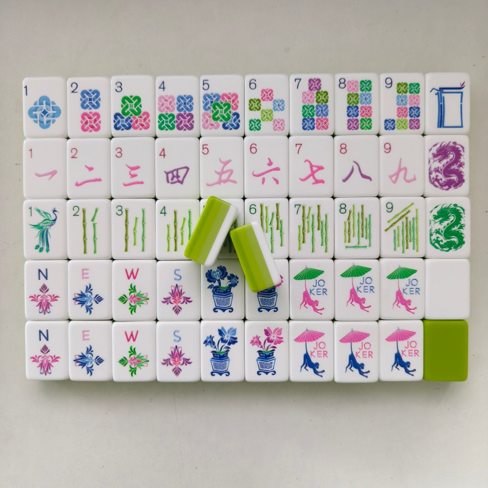 مجموعة ماجونغ أمريكية فاخرة با - مراجعة Board Game Mahjong وسعره