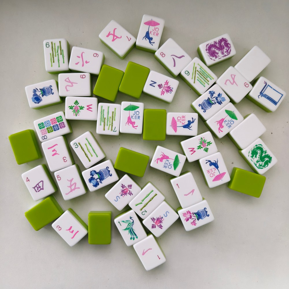 مجموعة ماجونغ أمريكية فاخرة با - مراجعة Board Game Mahjong وسعره