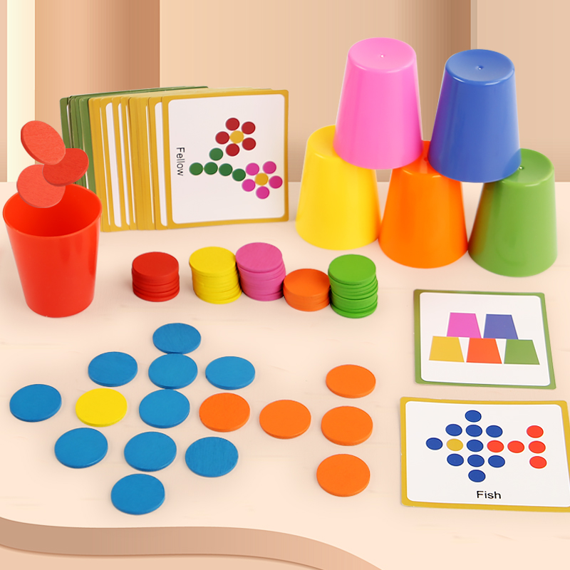 لعبة أكواب الأطفال المتراصة ال - مراجعة Board Game Simple وسعره