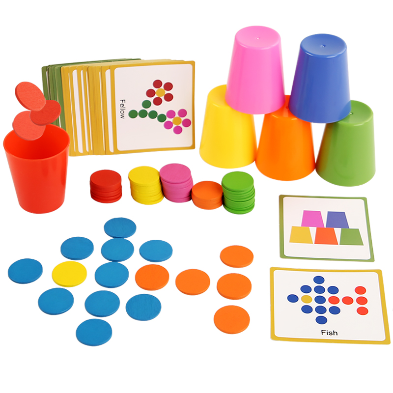 لعبة أكواب الأطفال المتراصة ال - مراجعة Board Game Simple وسعره