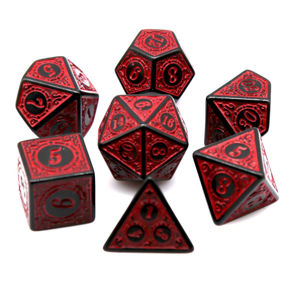 مجموعة من 7 قطع من النرد متعدد - مراجعة Board Game Arena وسعره