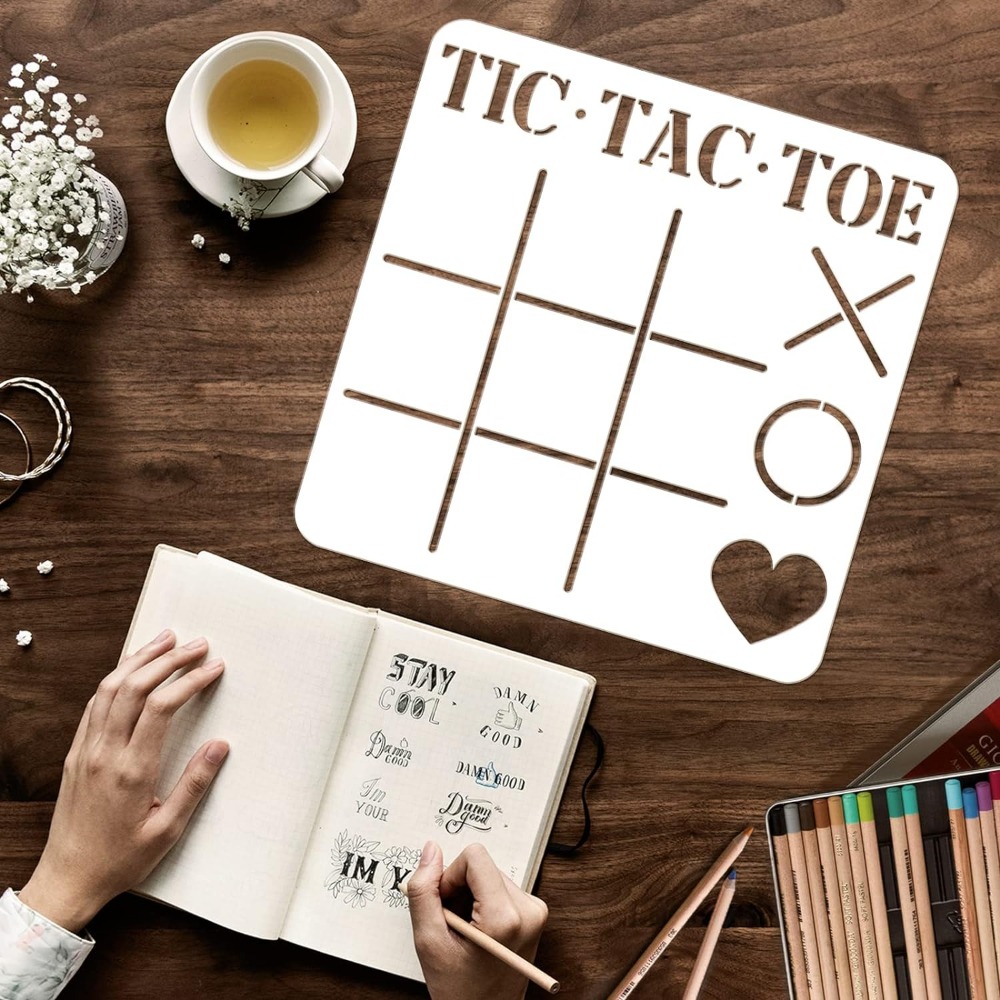 تيك تاك اصبع القدم مجلس الاستن - مراجعة Board Game Template وسعره